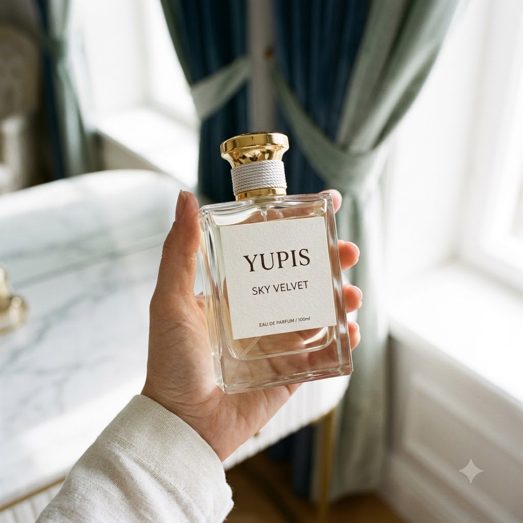 YUPIS Sky Velvet | Clean Powdery Iris & Soft Cedarwood Unisex Perfume