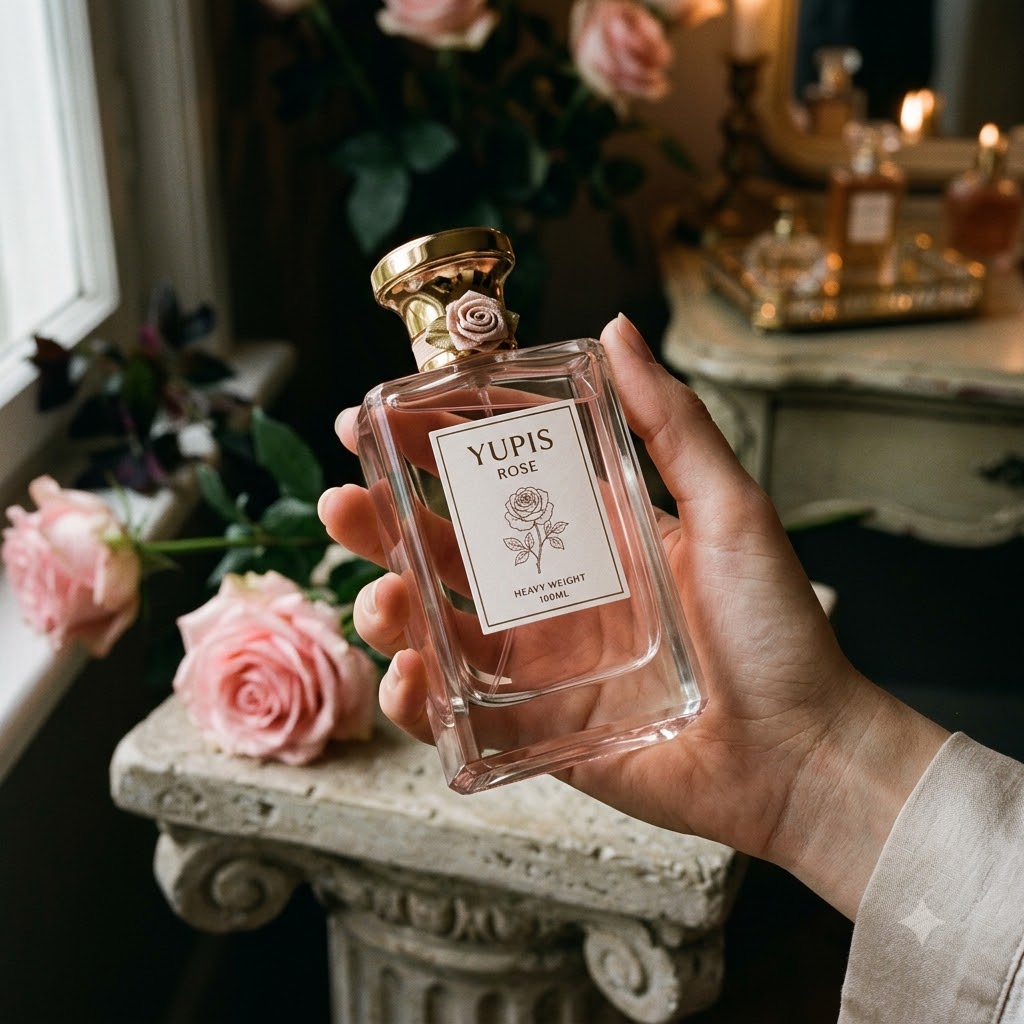 YUPIS Rose | Elegant Damask Rose & White Musk Eau de Parfum