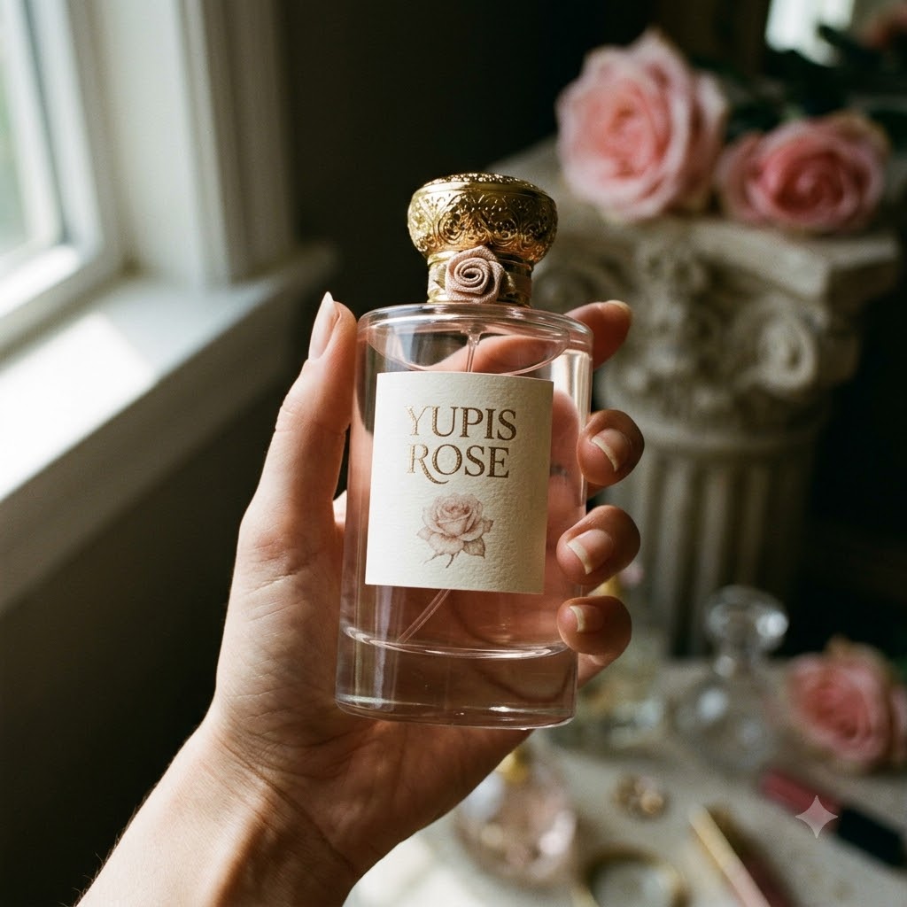 YUPIS Rose | Elegant Damask Rose & White Musk Eau de Parfum