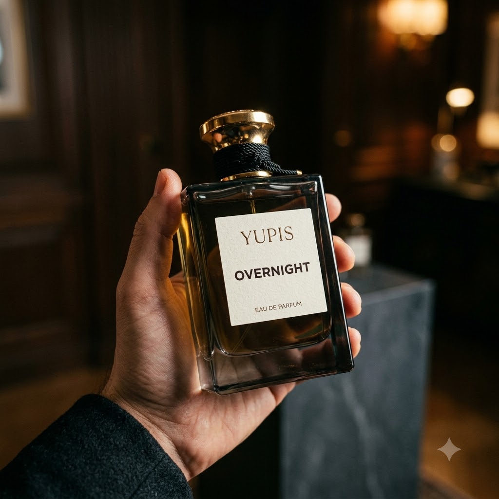 YUPIS Overnight | Bold Leather & Dark Amber Men's Eau de Parfum