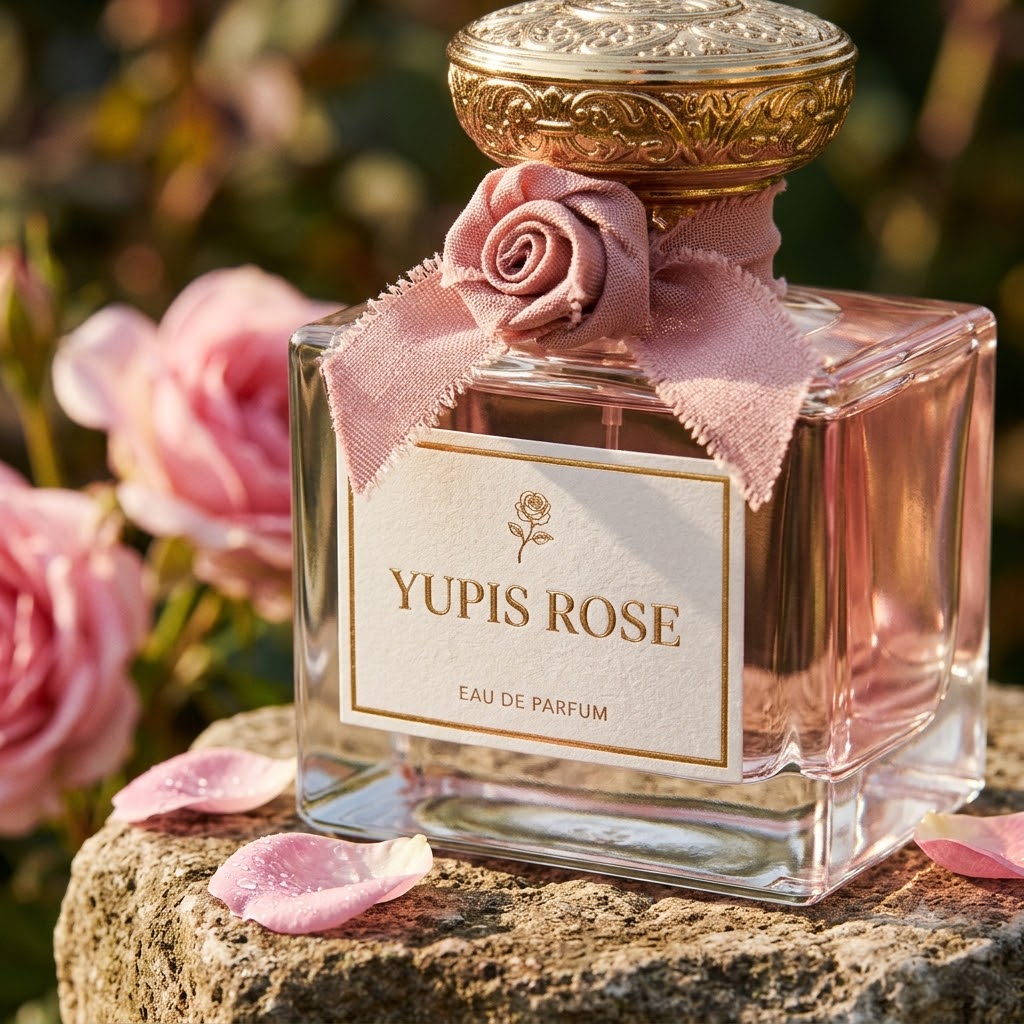 YUPIS Rose | Elegant Damask Rose & White Musk Eau de Parfum