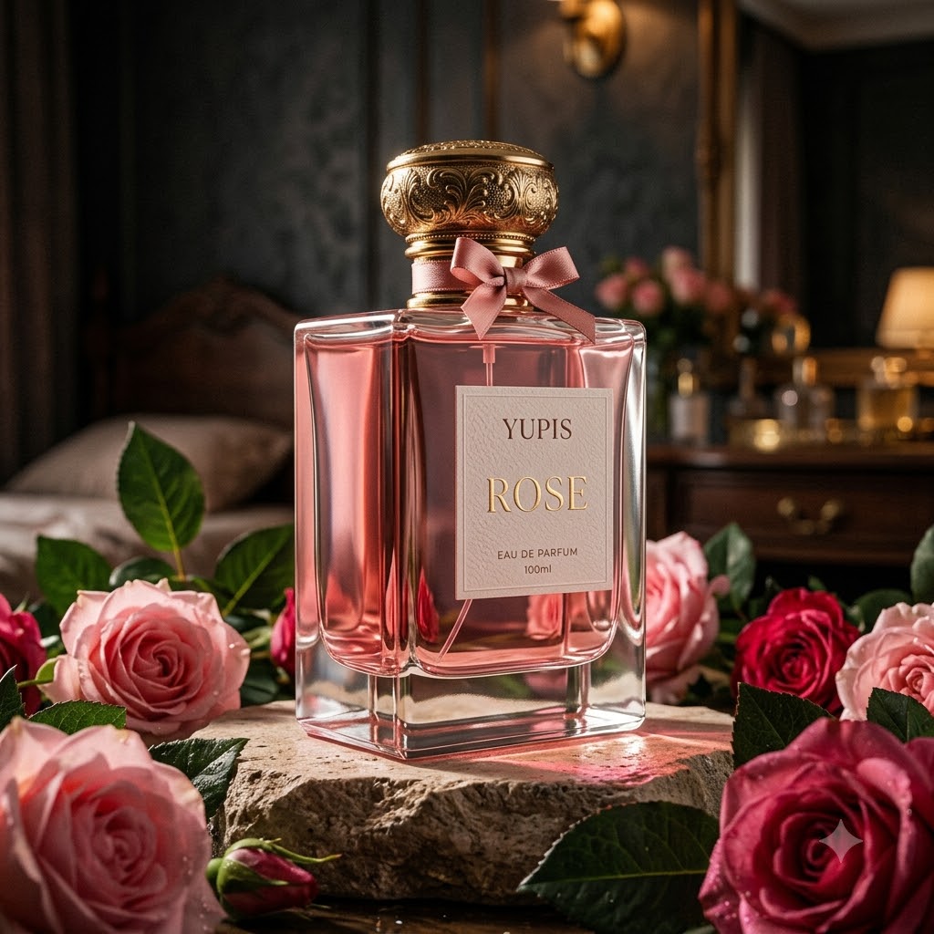 YUPIS Rose | Elegant Damask Rose & White Musk Eau de Parfum